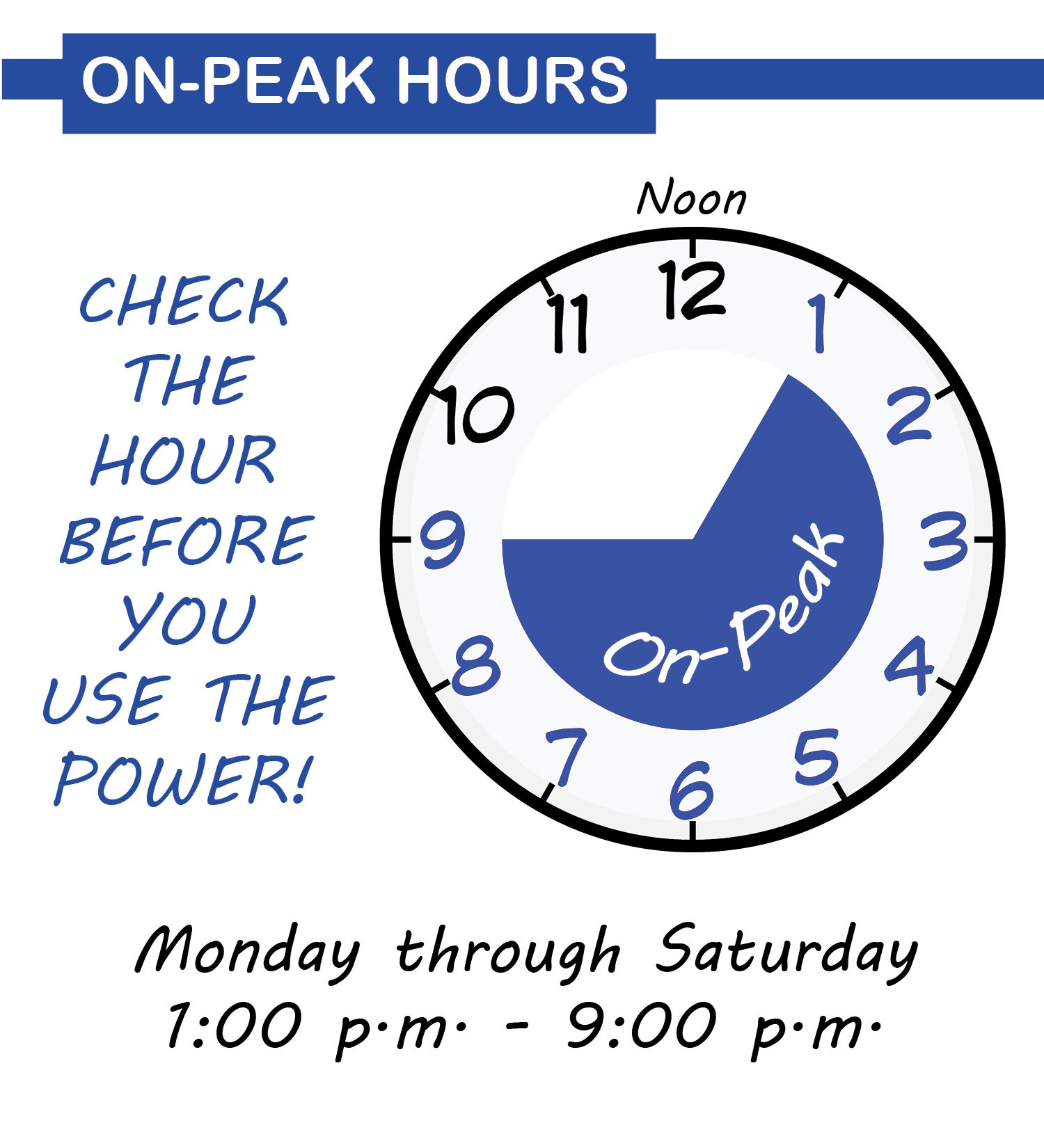 Time Of Use Periods Empire Electric Association Inc